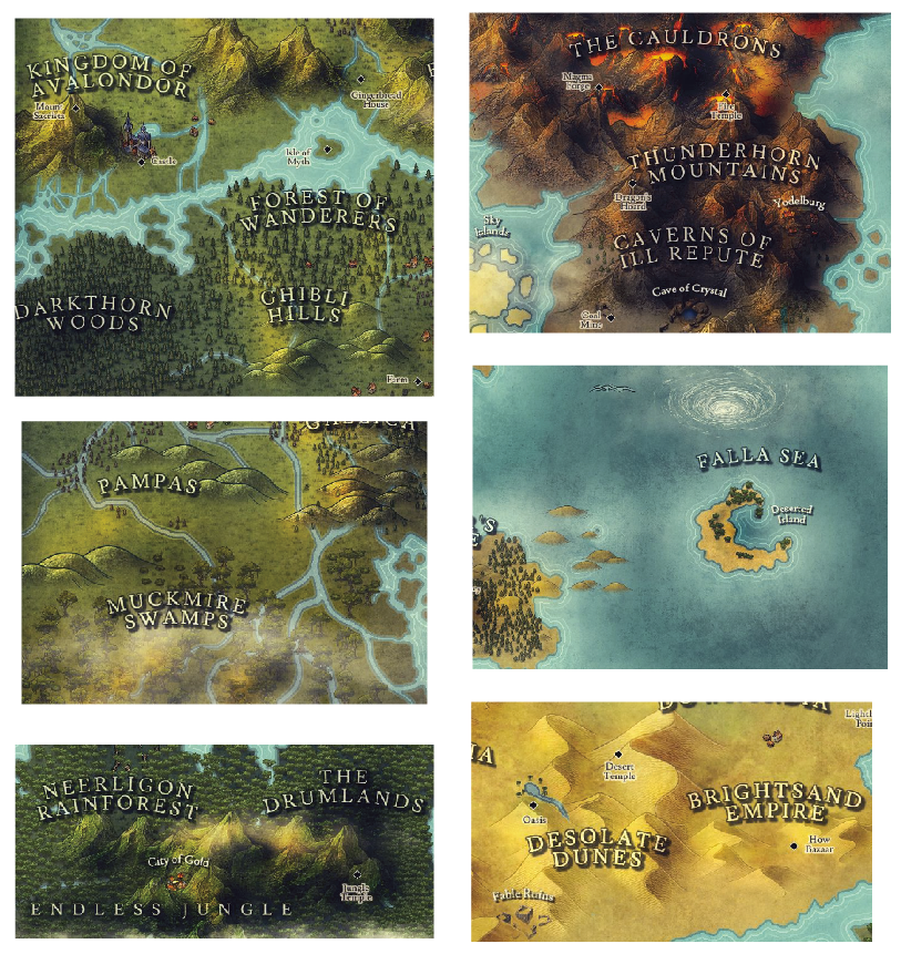 Example Inkarnate World Map