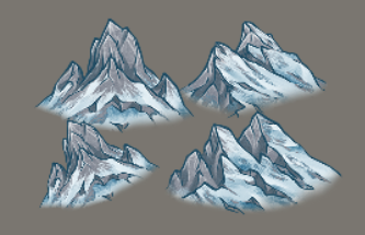 Snow Mountains Large